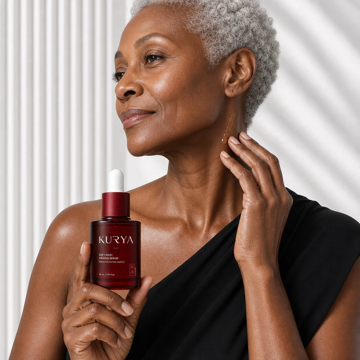 black american model neck ritual