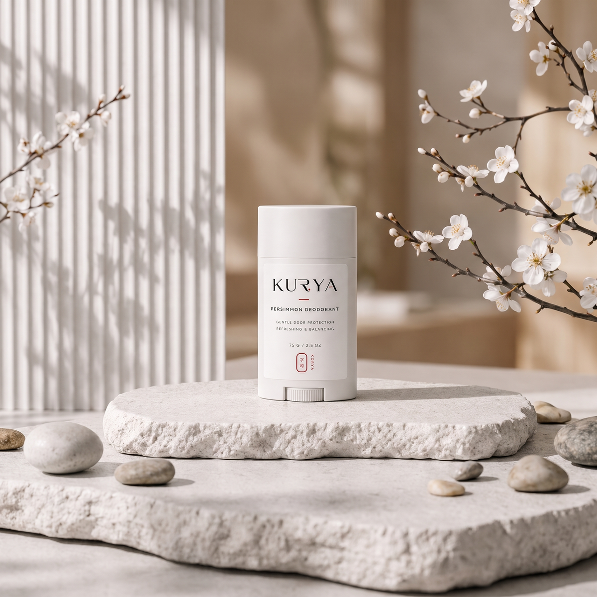 Kurya Persimmon Deodorant packshot
