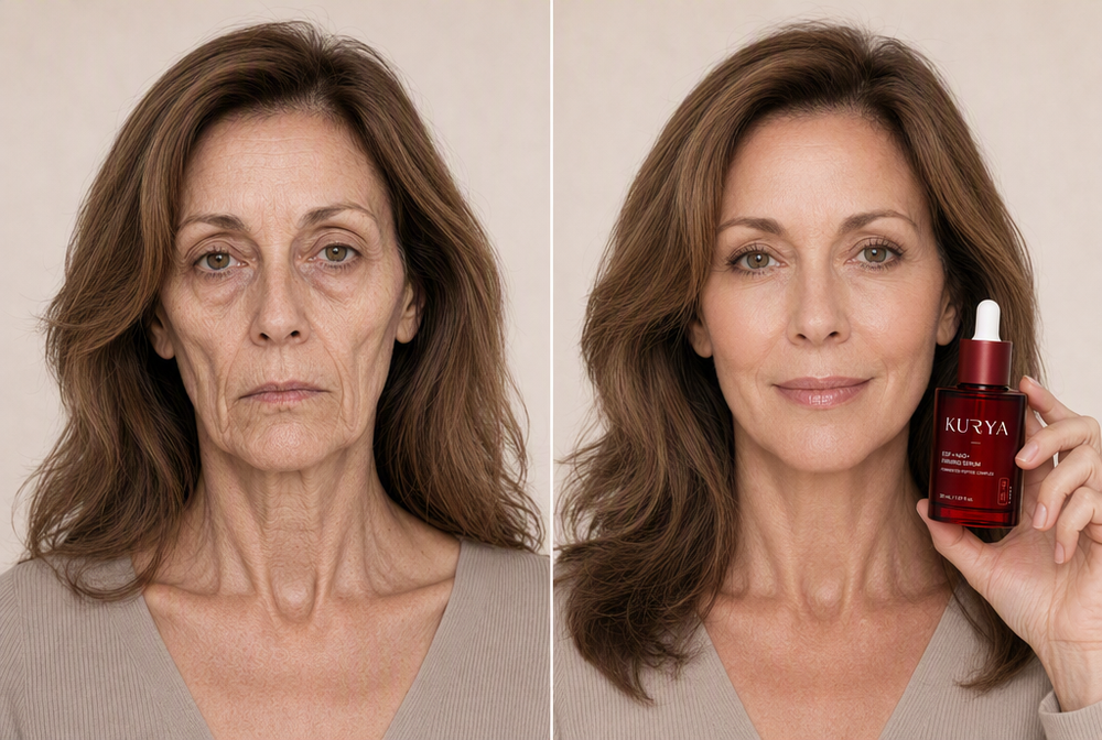 Result with Kurya serum