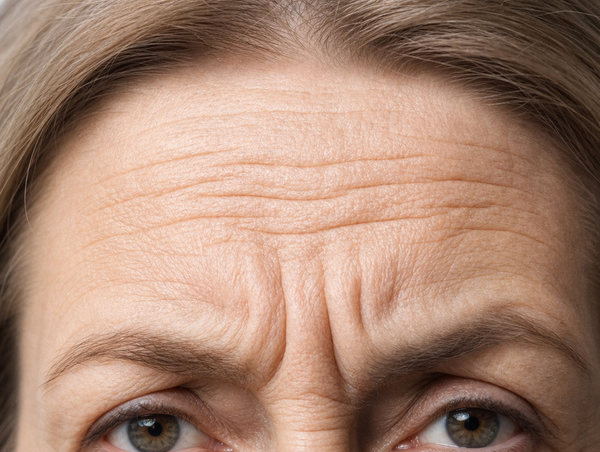Forehead wrinkles