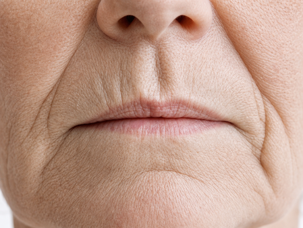 Mouth wrinkles
